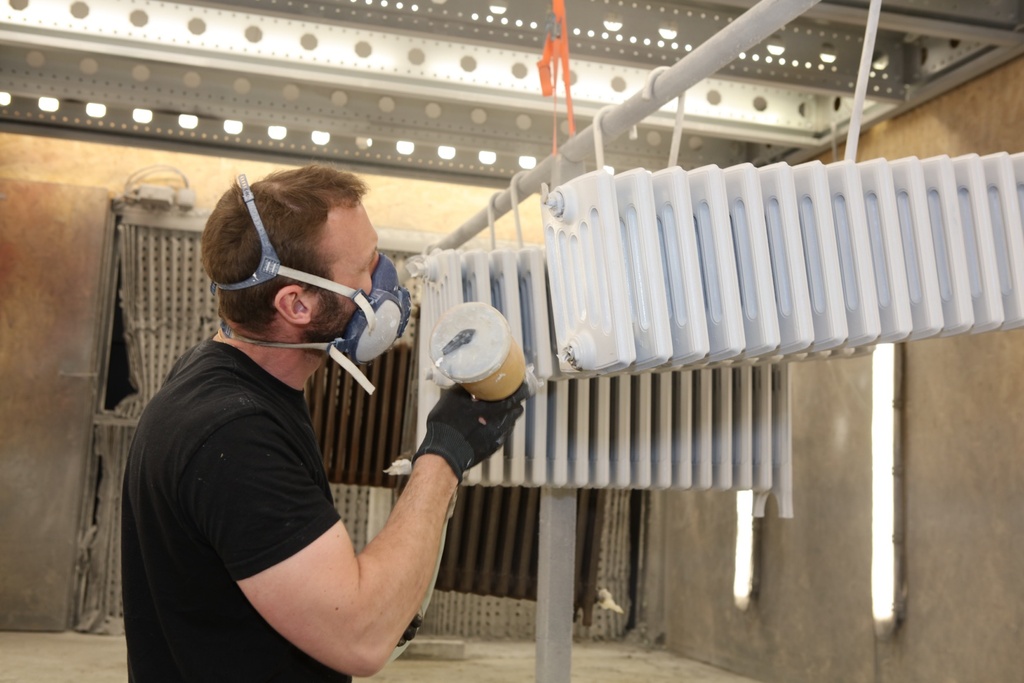 Peinture du radiateur BLANC